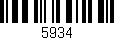 Código de barras (EAN, GTIN, SKU, ISBN): '5934'
