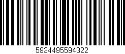 Código de barras (EAN, GTIN, SKU, ISBN): '5934495594322'