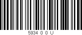 Código de barras (EAN, GTIN, SKU, ISBN): '5934_0_0_U'