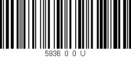 Código de barras (EAN, GTIN, SKU, ISBN): '5936_0_0_U'