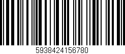 Código de barras (EAN, GTIN, SKU, ISBN): '5938424156780'