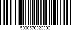 Código de barras (EAN, GTIN, SKU, ISBN): '5938570823383'