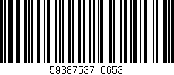 Código de barras (EAN, GTIN, SKU, ISBN): '5938753710653'