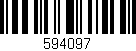 Código de barras (EAN, GTIN, SKU, ISBN): '594097'