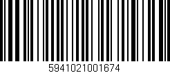Código de barras (EAN, GTIN, SKU, ISBN): '5941021001674'