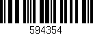 Código de barras (EAN, GTIN, SKU, ISBN): '594354'