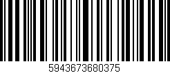 Código de barras (EAN, GTIN, SKU, ISBN): '5943673680375'