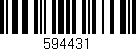 Código de barras (EAN, GTIN, SKU, ISBN): '594431'
