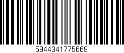 Código de barras (EAN, GTIN, SKU, ISBN): '5944341775669'