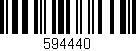 Código de barras (EAN, GTIN, SKU, ISBN): '594440'