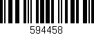 Código de barras (EAN, GTIN, SKU, ISBN): '594458'