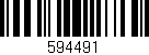 Código de barras (EAN, GTIN, SKU, ISBN): '594491'