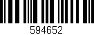 Código de barras (EAN, GTIN, SKU, ISBN): '594652'