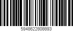 Código de barras (EAN, GTIN, SKU, ISBN): '5948622808893'