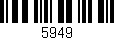 Código de barras (EAN, GTIN, SKU, ISBN): '5949'