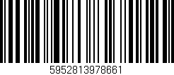 Código de barras (EAN, GTIN, SKU, ISBN): '5952813978661'