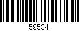 Código de barras (EAN, GTIN, SKU, ISBN): '59534'