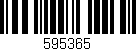 Código de barras (EAN, GTIN, SKU, ISBN): '595365'