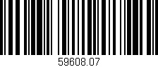 Código de barras (EAN, GTIN, SKU, ISBN): '59608.07'