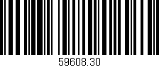 Código de barras (EAN, GTIN, SKU, ISBN): '59608.30'