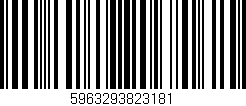 Código de barras (EAN, GTIN, SKU, ISBN): '5963293823181'