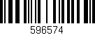 Código de barras (EAN, GTIN, SKU, ISBN): '596574'