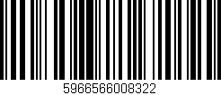 Código de barras (EAN, GTIN, SKU, ISBN): '5966566008322'