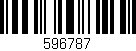 Código de barras (EAN, GTIN, SKU, ISBN): '596787'