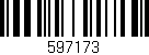 Código de barras (EAN, GTIN, SKU, ISBN): '597173'