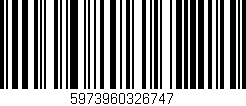 Código de barras (EAN, GTIN, SKU, ISBN): '5973960326747'