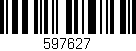 Código de barras (EAN, GTIN, SKU, ISBN): '597627'