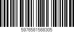 Código de barras (EAN, GTIN, SKU, ISBN): '5976581568305'