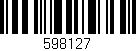 Código de barras (EAN, GTIN, SKU, ISBN): '598127'