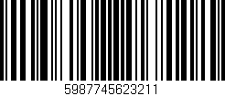 Código de barras (EAN, GTIN, SKU, ISBN): '5987745623211'