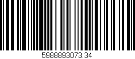 Código de barras (EAN, GTIN, SKU, ISBN): '5988893073.34'