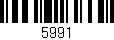 Código de barras (EAN, GTIN, SKU, ISBN): '5991'