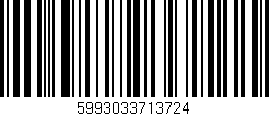 Código de barras (EAN, GTIN, SKU, ISBN): '5993033713724'