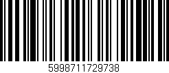 Código de barras (EAN, GTIN, SKU, ISBN): '5998711729738'