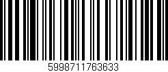 Código de barras (EAN, GTIN, SKU, ISBN): '5998711763633'