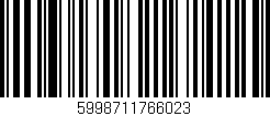 Código de barras (EAN, GTIN, SKU, ISBN): '5998711766023'