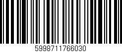Código de barras (EAN, GTIN, SKU, ISBN): '5998711766030'