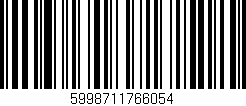 Código de barras (EAN, GTIN, SKU, ISBN): '5998711766054'
