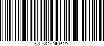 Código de barras (EAN, GTIN, SKU, ISBN): '5D-BIOENERGY'