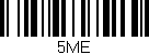 Código de barras (EAN, GTIN, SKU, ISBN): '5ME'