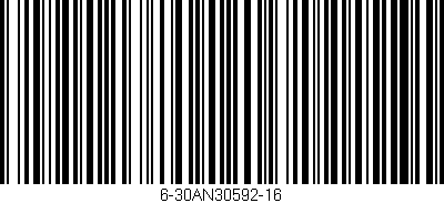 Código de barras (EAN, GTIN, SKU, ISBN): '6-30AN30592-16'