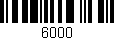 Código de barras (EAN, GTIN, SKU, ISBN): '6000'