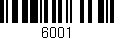 Código de barras (EAN, GTIN, SKU, ISBN): '6001'