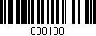 Código de barras (EAN, GTIN, SKU, ISBN): '600100'