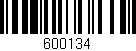Código de barras (EAN, GTIN, SKU, ISBN): '600134'