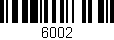 Código de barras (EAN, GTIN, SKU, ISBN): '6002'